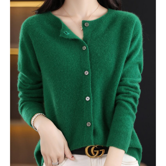 Amira – Soft Knit Button Cardigan for Women