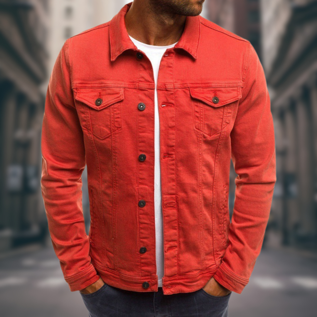 Masiah – Casual Denim Jacket for Men