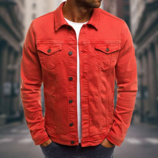 Masiah – Casual Denim Jacket for Men