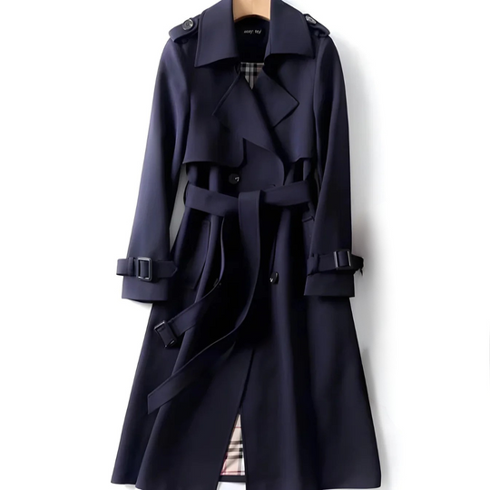 Elodie – Double-Breasted Trench Coat for Women