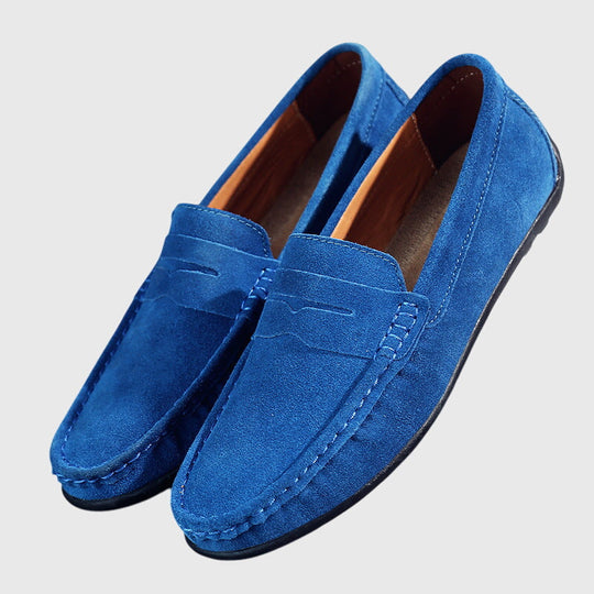 Denise – Classic Suede Driving Loafers for Women