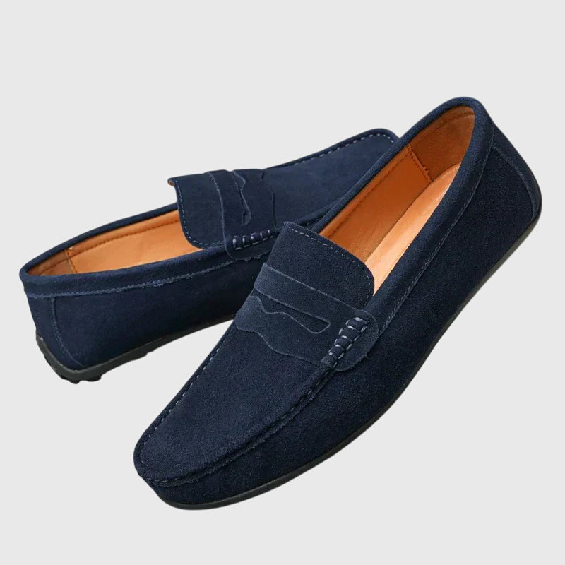 Denise – Classic Suede Driving Loafers for Women