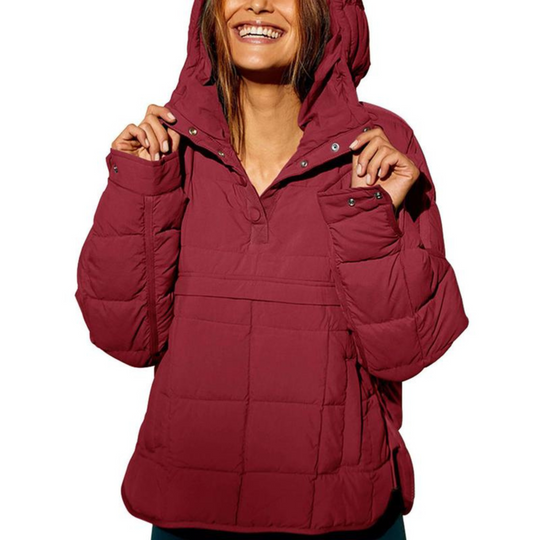 Veyra – Quilted Pullover Jacket for Women