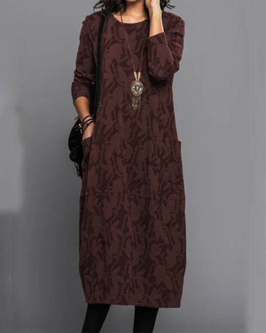 Amália | Long dress with an elegant cut