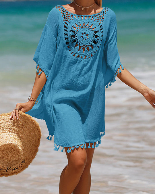 Garnet – Boho Crochet Beach Tunic