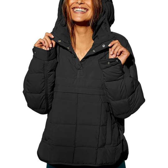 Veyra – Quilted Pullover Jacket for Women