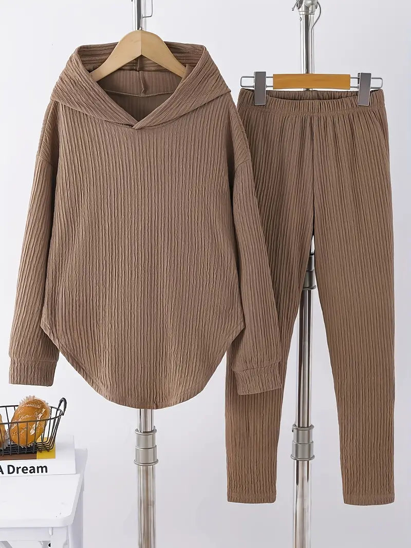 Alivia – Ribbed Lounge Set for Women