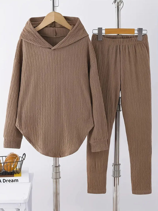 Alivia – Ribbed Lounge Set for Women
