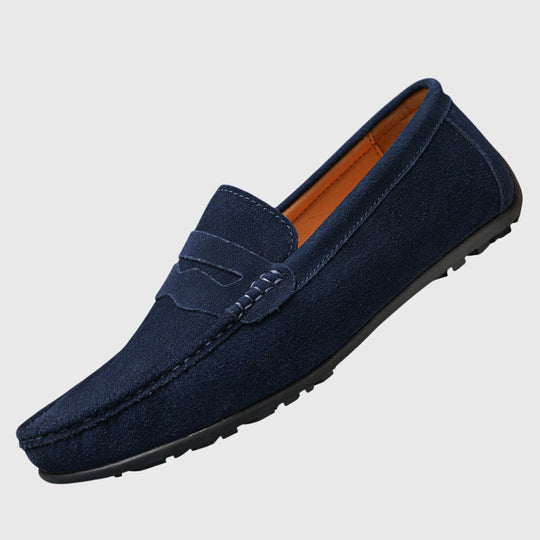 Denise – Classic Suede Driving Loafers for Women