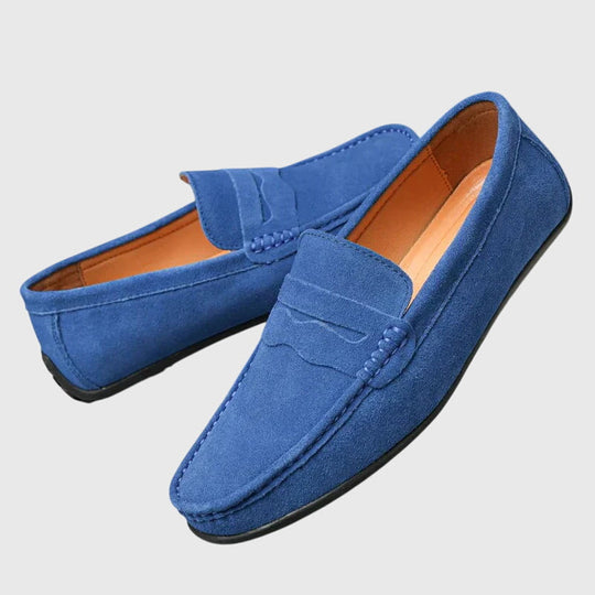 Denise – Classic Suede Driving Loafers for Women