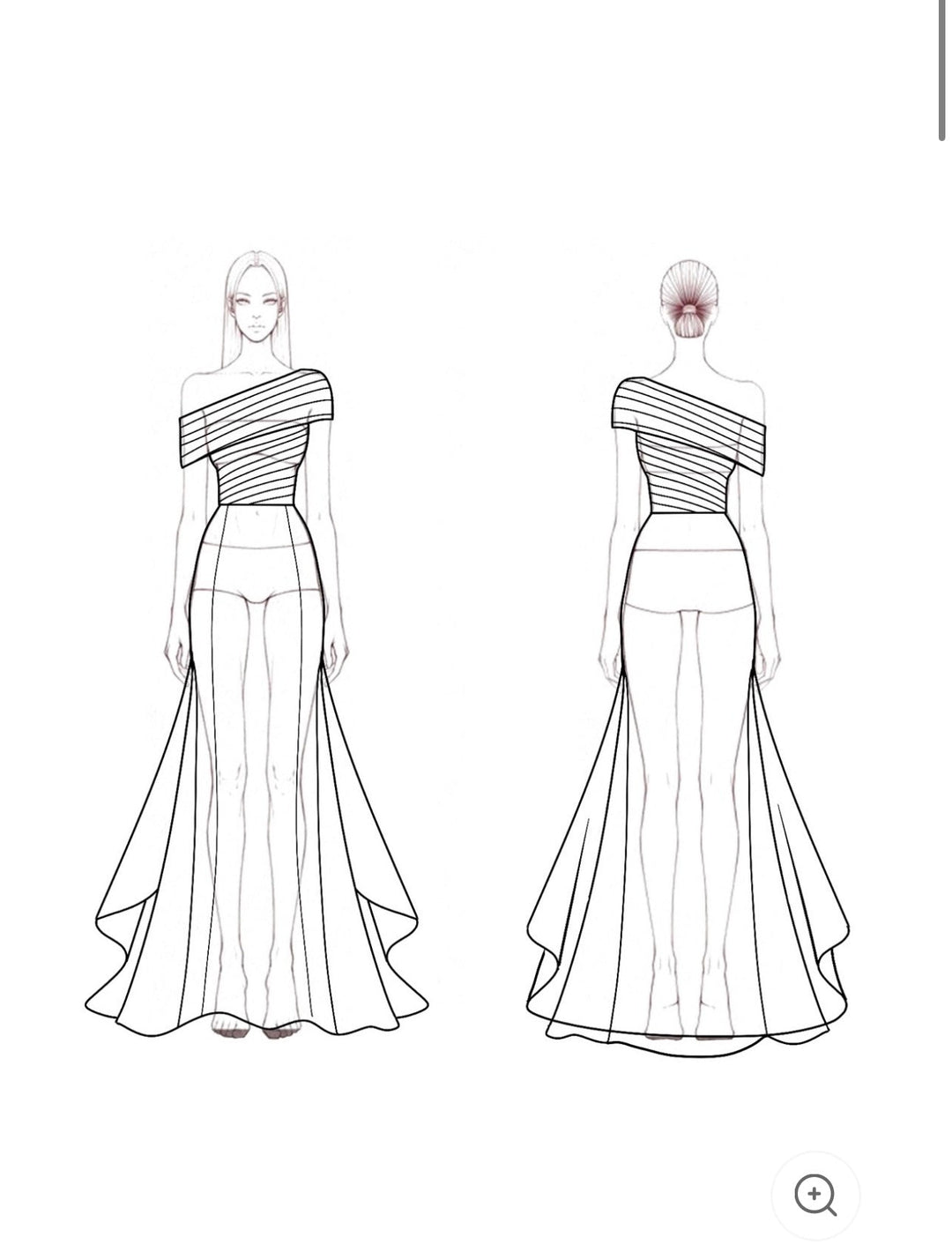 Eeva – Sequin One-Shoulder Mermaid Gown