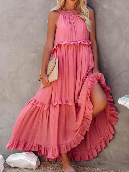 Delaney – Tiered Boho Maxi Dress for Women