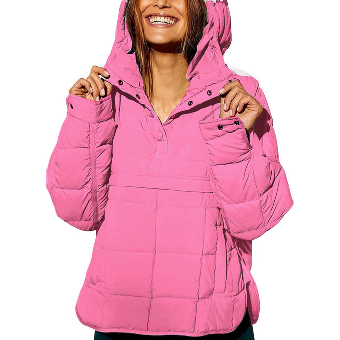 Veyra – Quilted Pullover Jacket for Women
