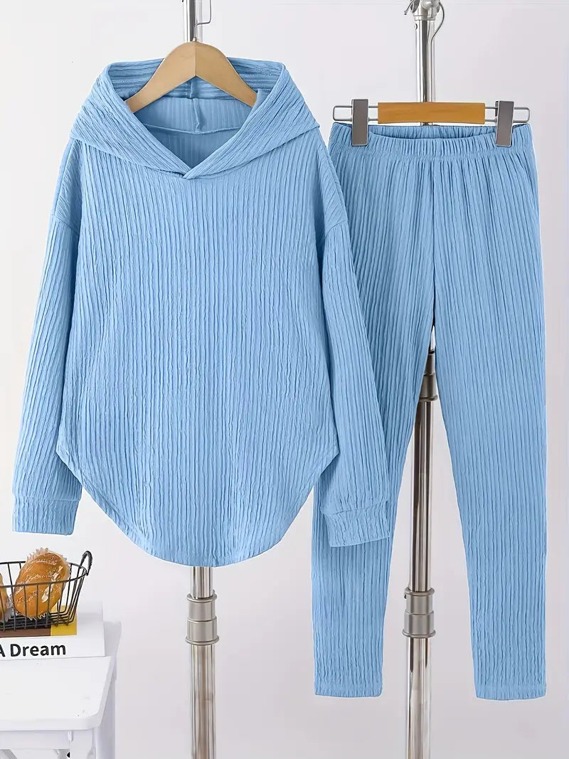 Alivia – Ribbed Lounge Set for Women