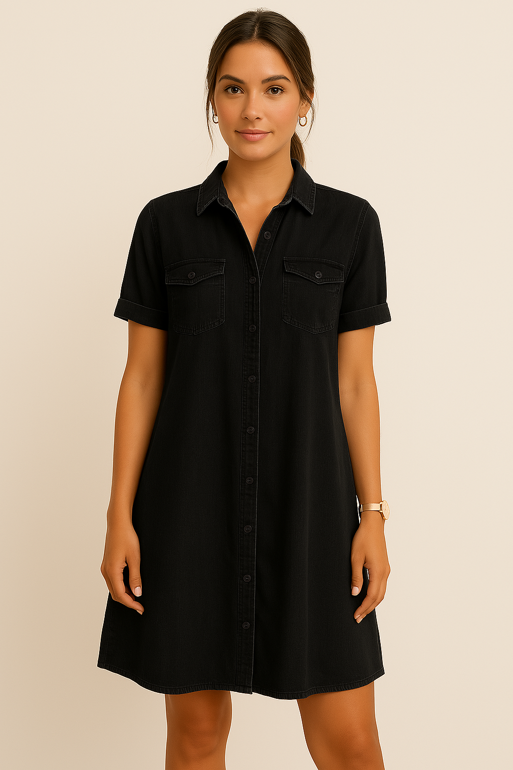 Alva | Unique Denim Dress