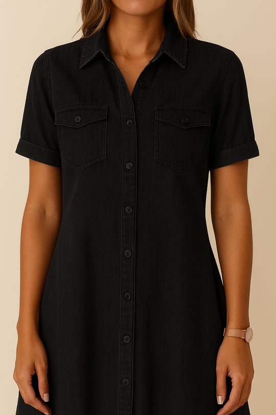 Alva | Unique Denim Dress