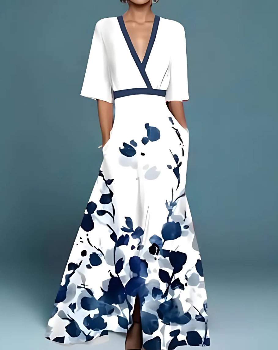 Judith – Floral Wrap Dress it for Women