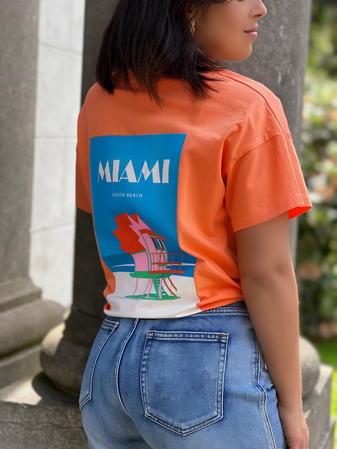 Gwladys – Graphic Cotton Tee for Women