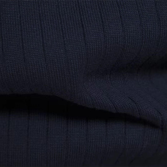 Andrew – Half-Zip Ribbed Sweater for Men
