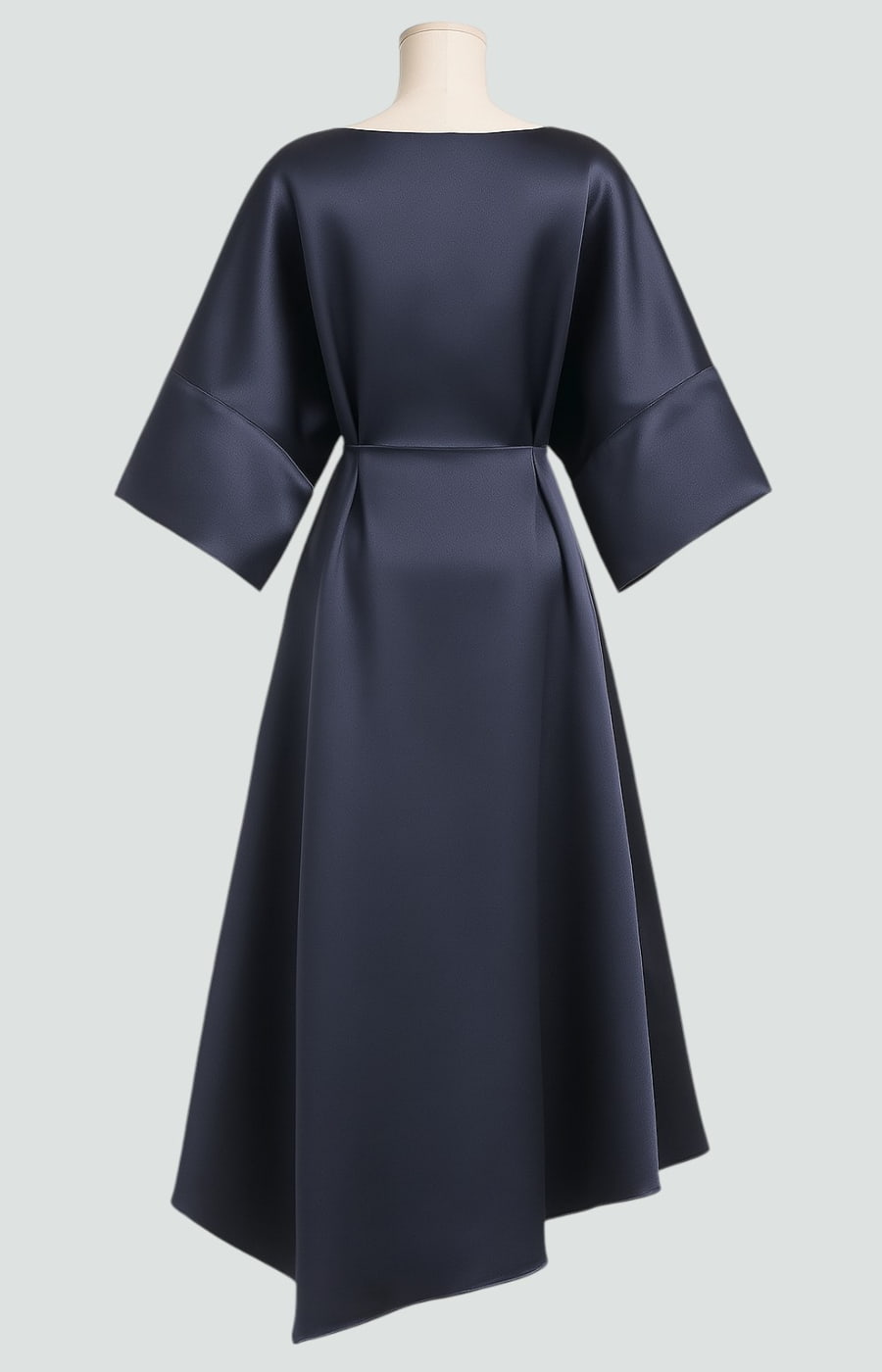 Zoska – Luxe Draped Satin Dress for Women