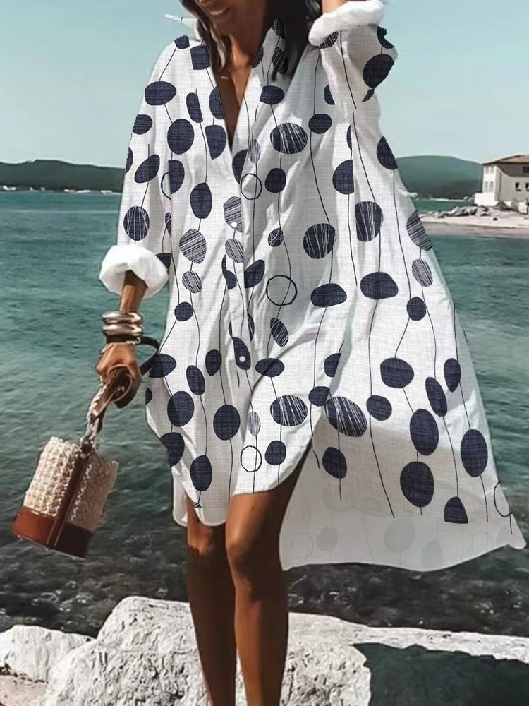 Solena – Breezy Printed Kaftan Dress