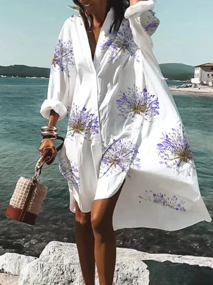 Solena – Breezy Printed Kaftan Dress