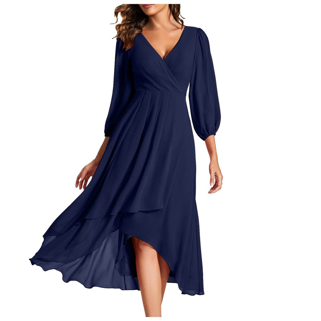 Maribel – Flowing V-Neck Midi Dress