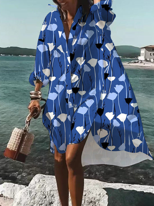 Solena – Breezy Printed Kaftan Dress