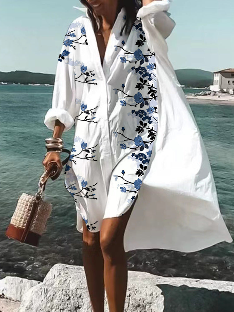 Solena – Breezy Printed Kaftan Dress