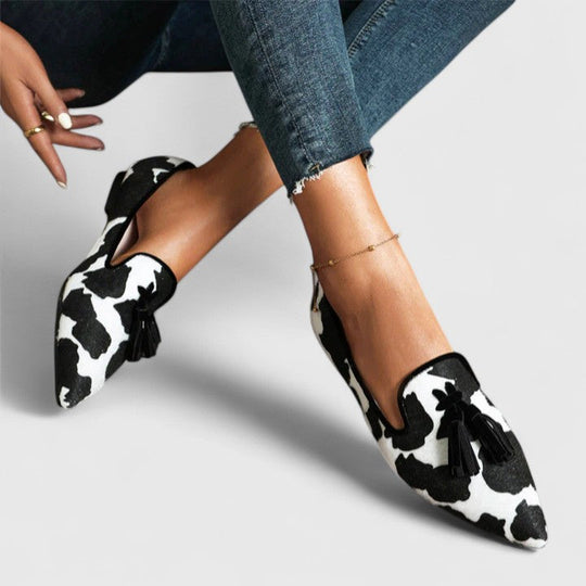 Bess – Striking Pointed-Toe Flats for Women