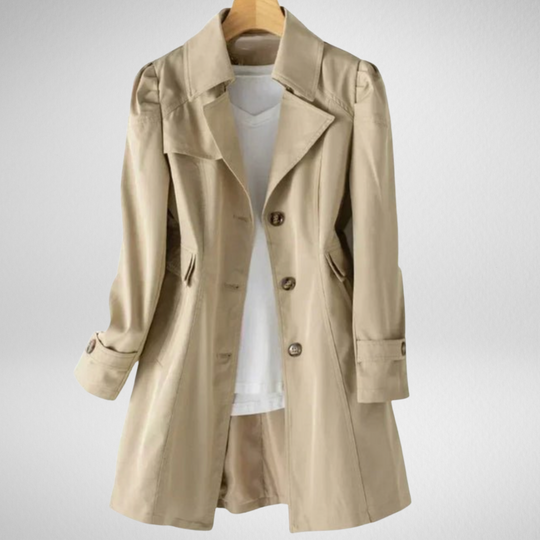 Genevieve – The Chic Tailored Trench Coat