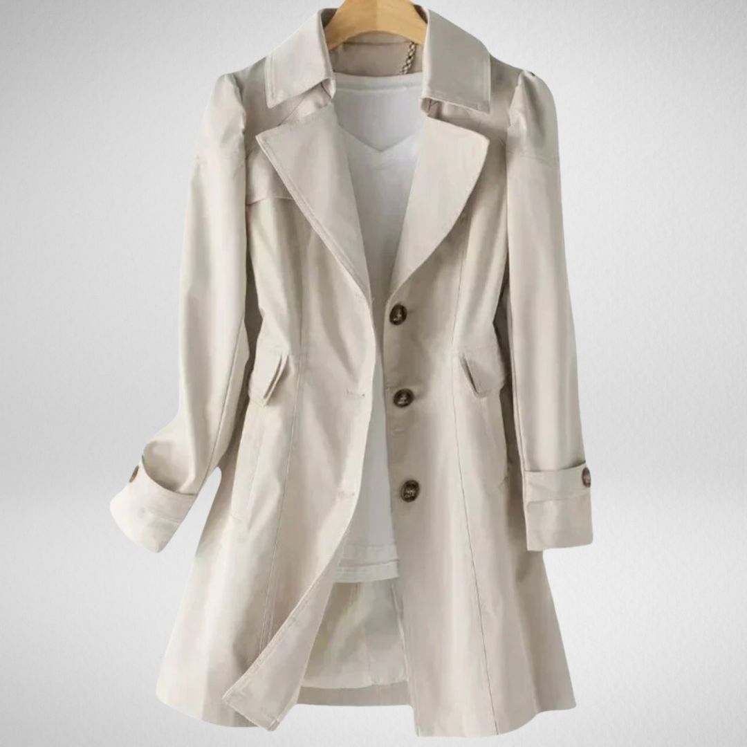 Genevieve – The Chic Tailored Trench Coat