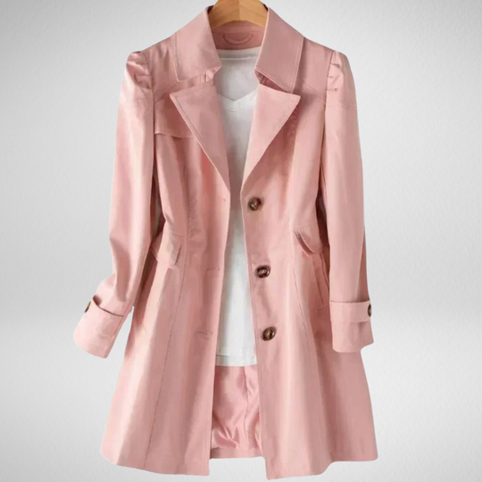 Genevieve – The Chic Tailored Trench Coat