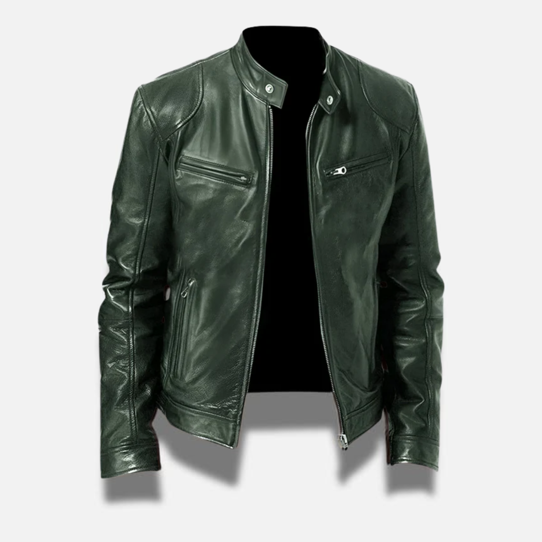 Dante – Leather Moto Jacket for Men
