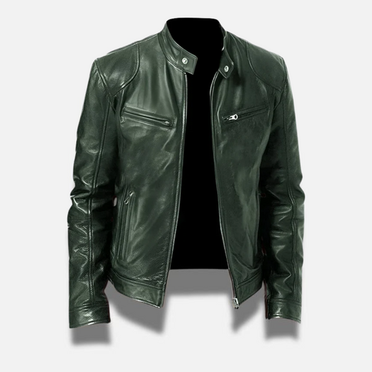 Dante – Leather Moto Jacket for Men
