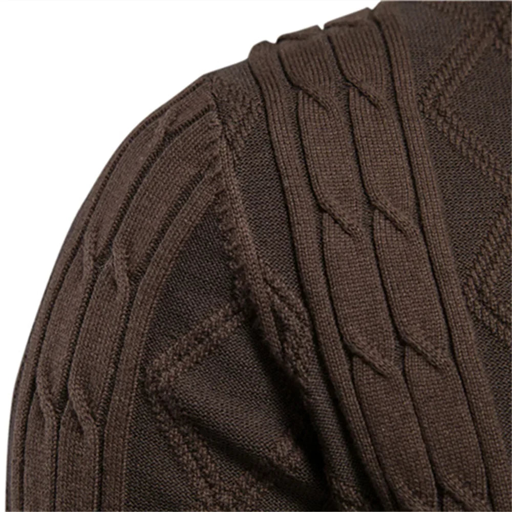 Jeremiah – Cable Knit Cardigan for Men
