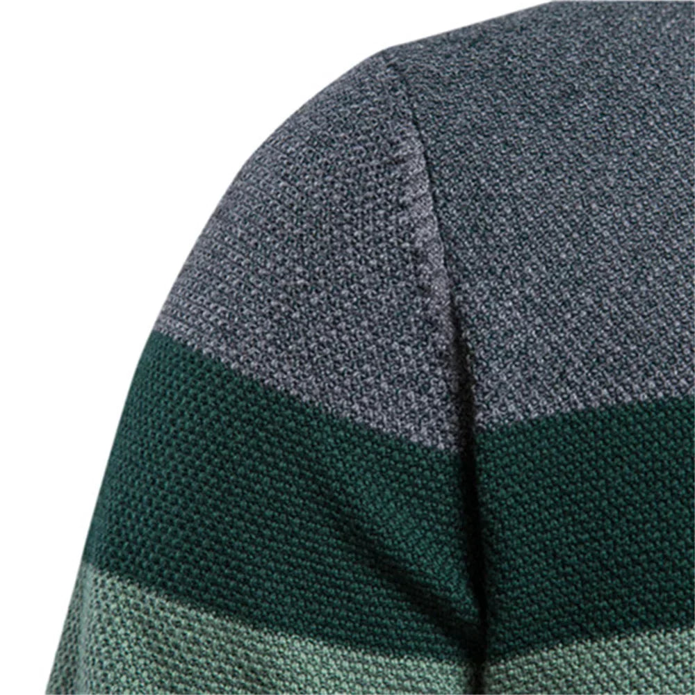 Mario – Colorblock Crewneck Sweater for Men