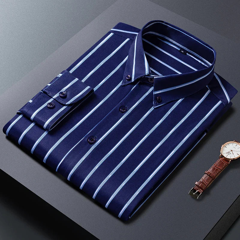 Stravell – Men’s Refined Stripe Shirt