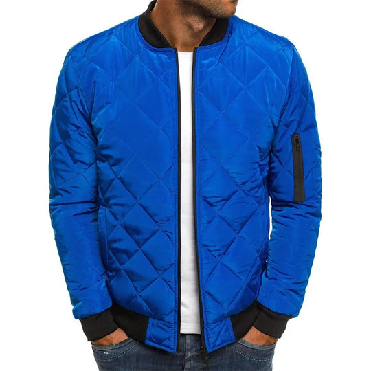 Alex – Quilted Bomber Jacket for Men