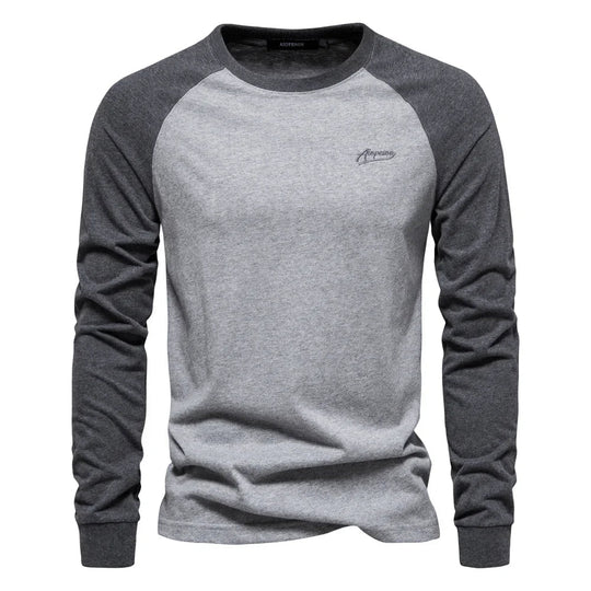 Christian – Colorblock Long Sleeve Tee for Men
