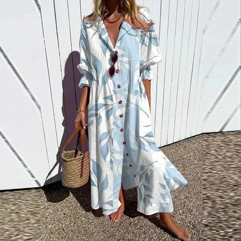 Aniela – Boho Bloom Maxi Dress