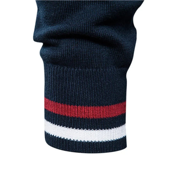Mark – Colorblock Zip-Up Sweater for Men