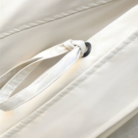 Lieselotte – Two-Tone Hooded A-Line Jacket for Women