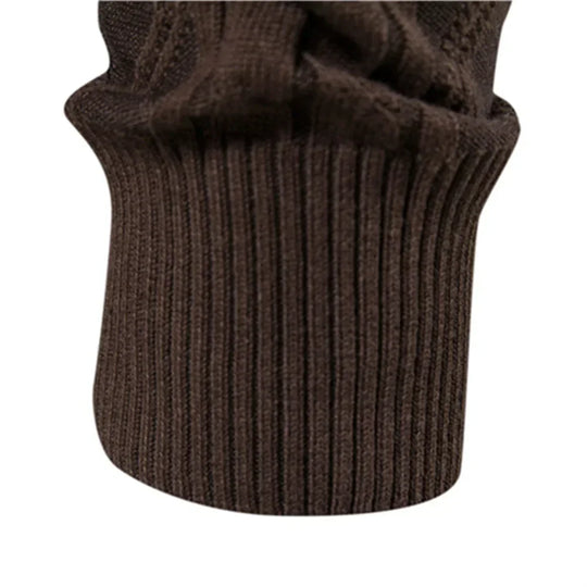 Jeremiah – Cable Knit Cardigan for Men
