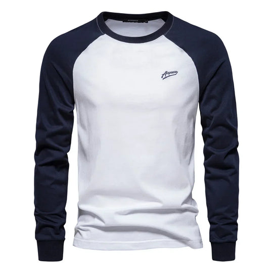 Christian – Colorblock Long Sleeve Tee for Men