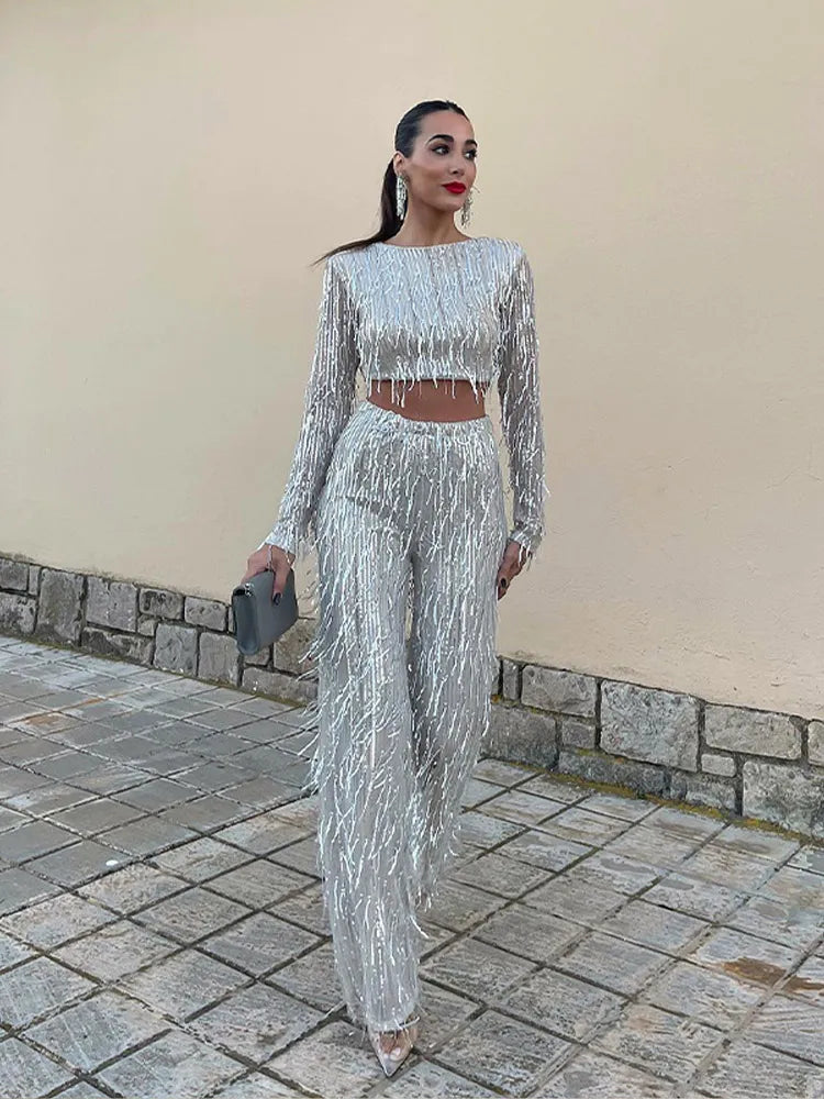 Ljuba – Sequined Co-Ord Set for Women