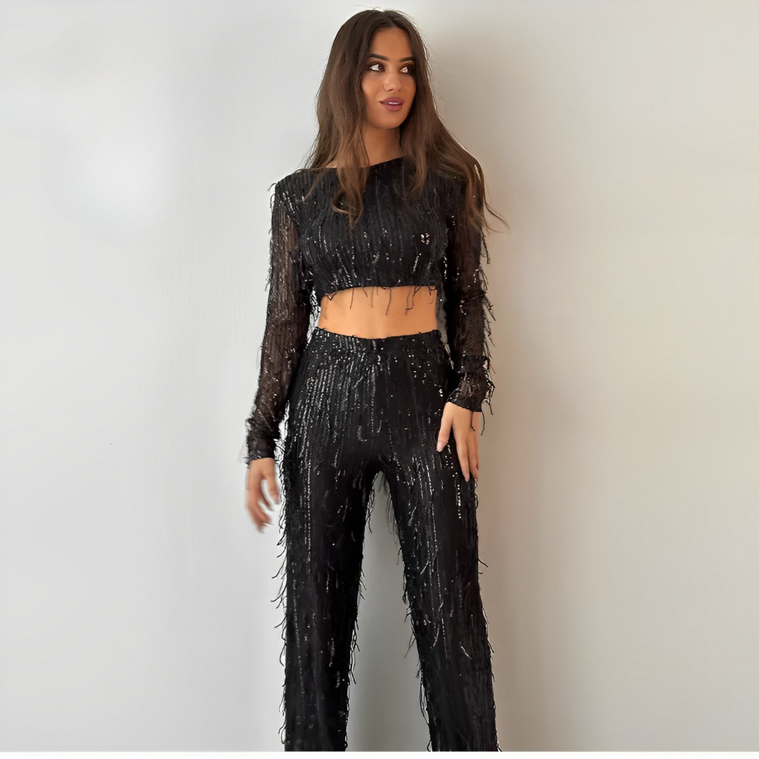 Ljuba – Sequined Co-Ord Set for Women