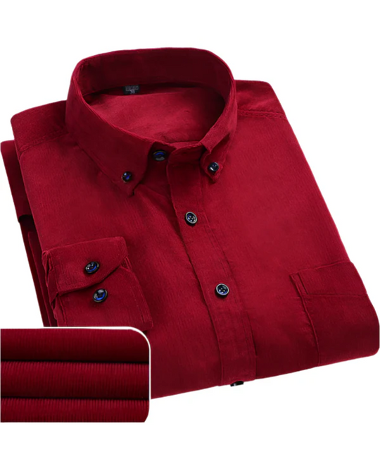 Vellaro – Men’s Premium Corduroy Shirt