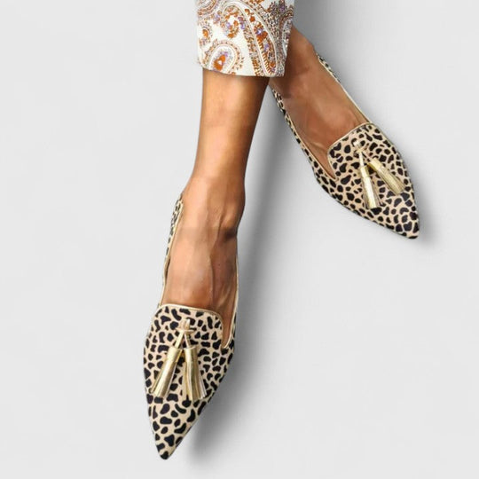 Loni – Striking Pointed-Toe Loafers for Women