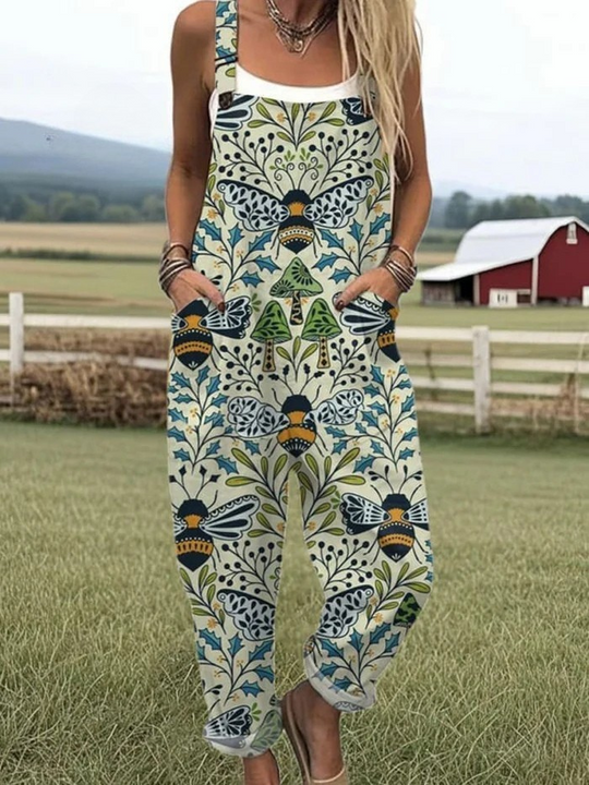 Beedia — Printed Summer Overalls for Women